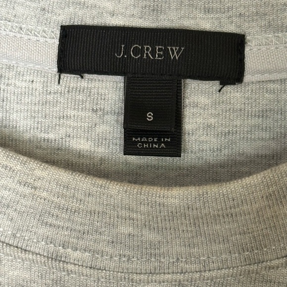 J.Crew Heather Sequin Trim Sweatshirt - Picture 3 of 5